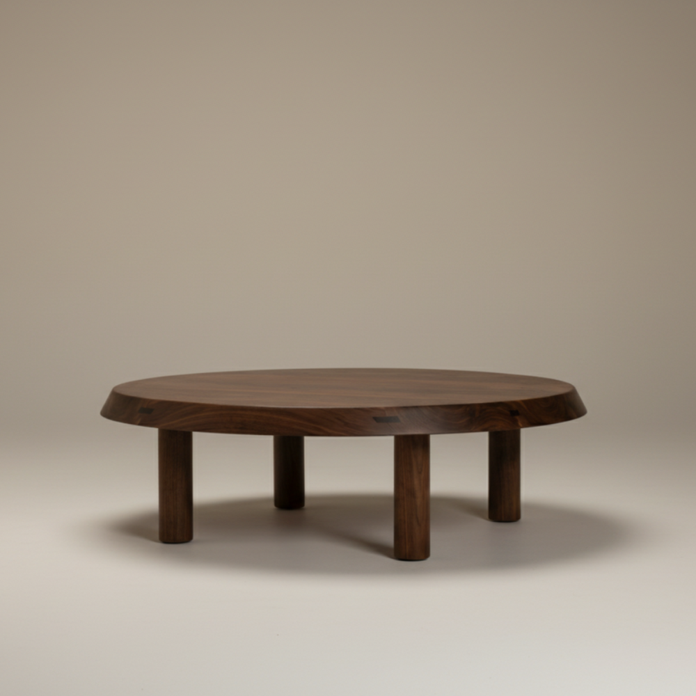 sora walnut coffee table