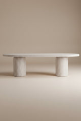 white cerused 118"