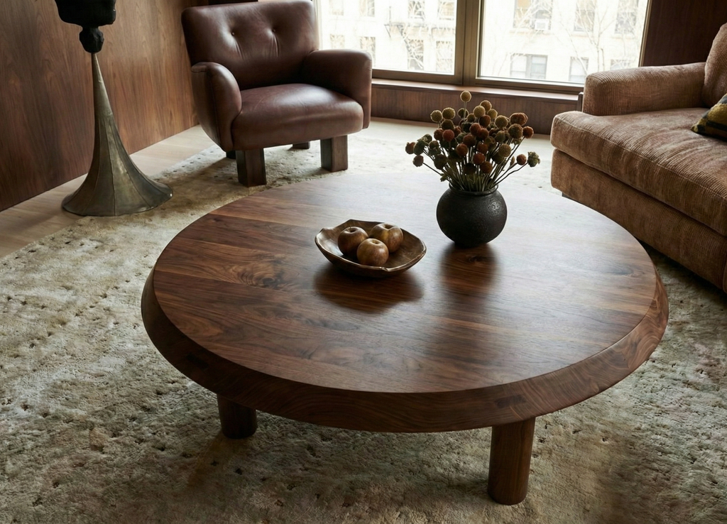Sora 48" Solid Wood Coffee Table