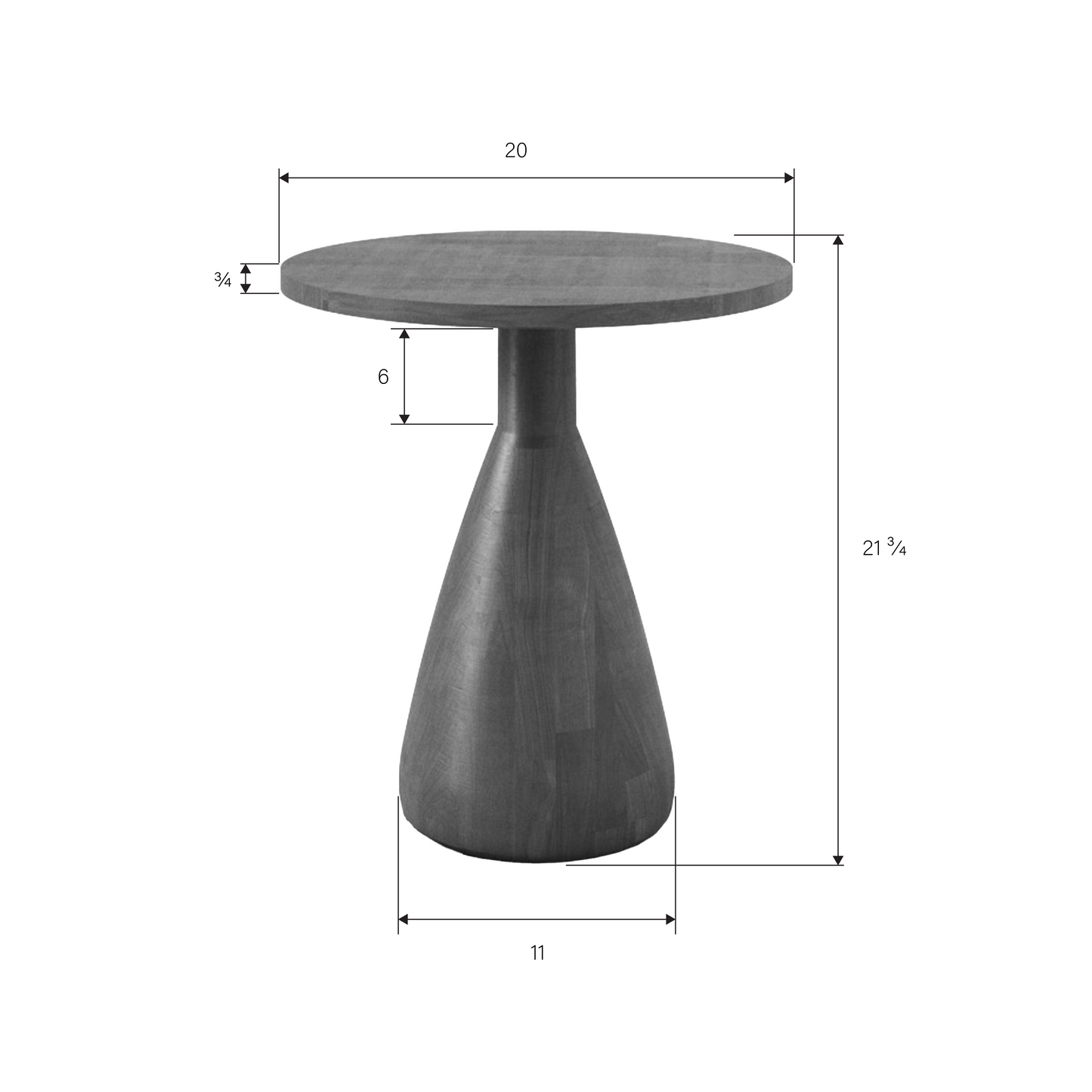 Rondie End Table