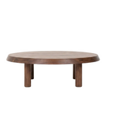 white-bg sora walnut coffee table