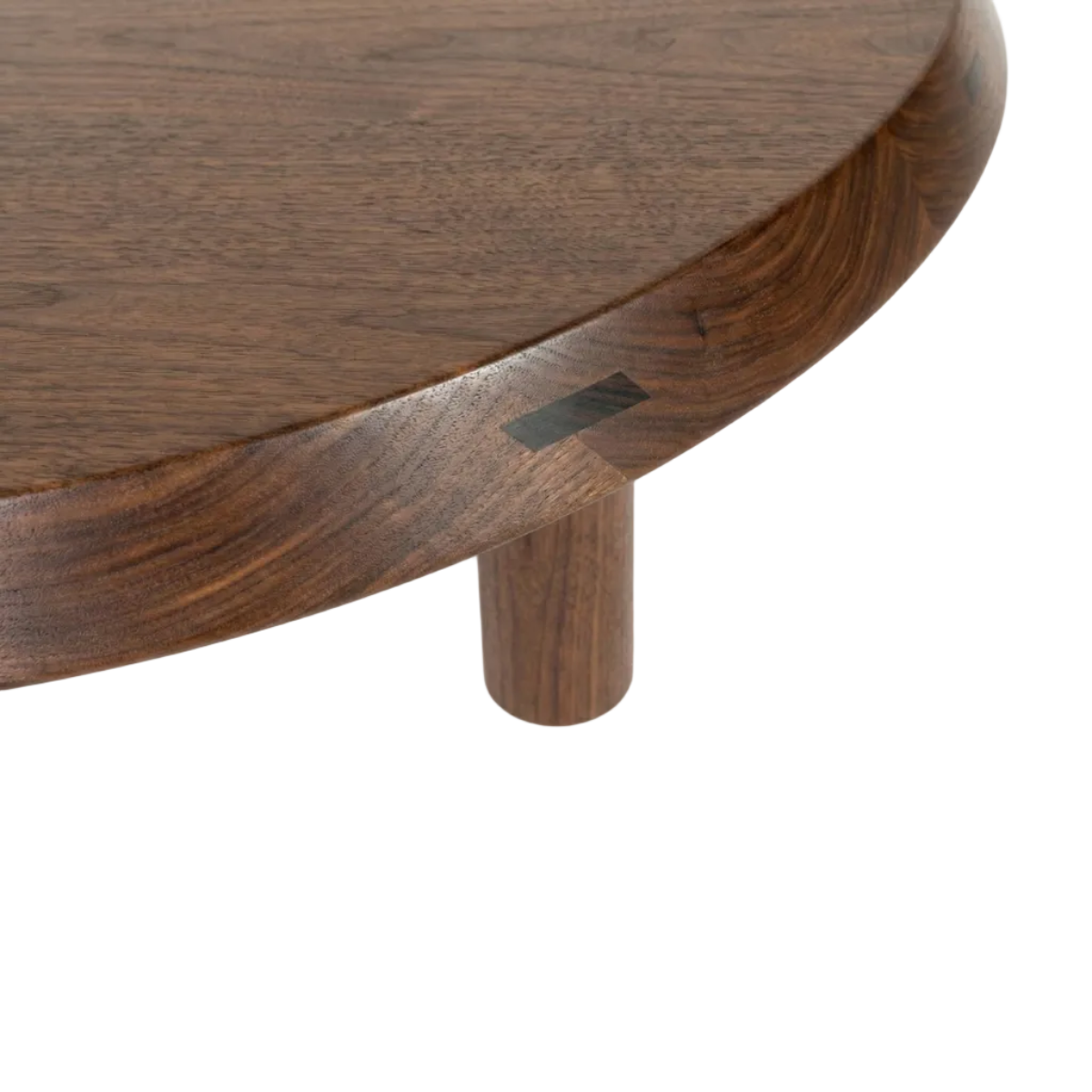 white-bg sora walnut coffee table